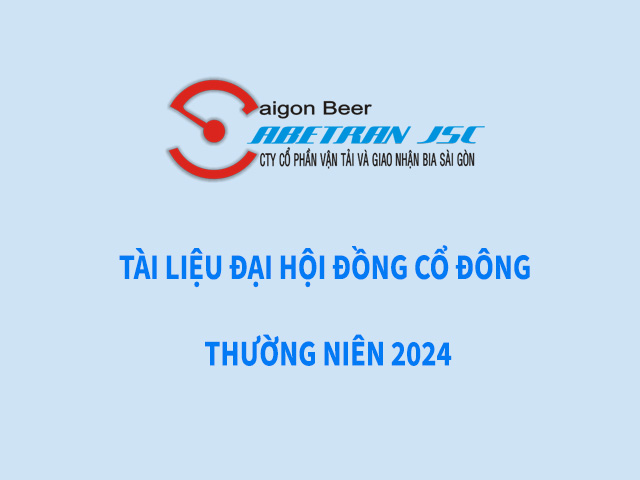 Tài liệu Đại hội đồng cổ đông thường niên năm 2024